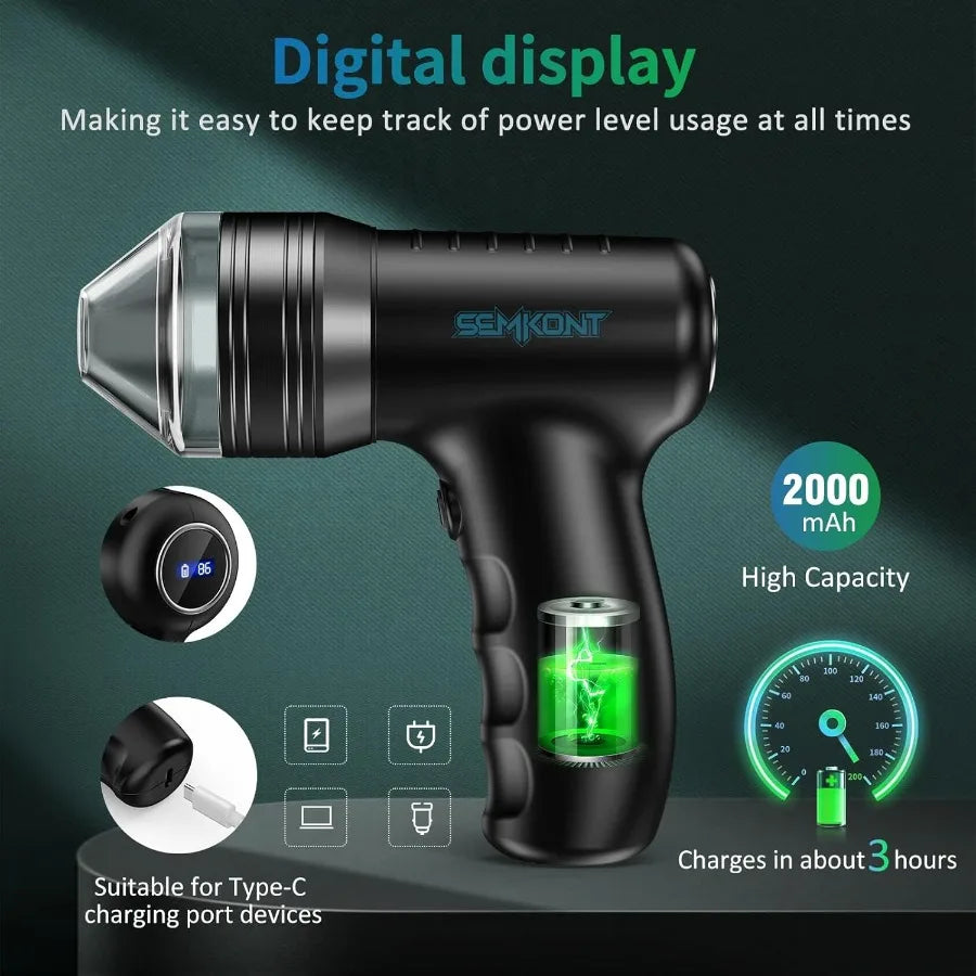 Electric Herb Grinder USB Rechargeable Automatic with Digital Display 1.5g Single Grinding for Kitchen Herbs Spices Black Silve