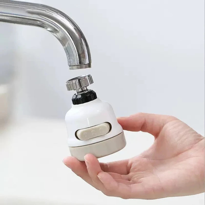 1PCS 3-Adjustable Water Pressure Splashing Kitchen Faucet with Water-Saving Foam Generator, Kitchen Faucet Accessories