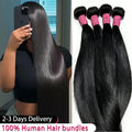 14A Raw Straight Human Hair Bundles 100% Human Hair Bundles 30 40 Inch Unprocessed Black Virgin Hair Extensions Bundles Quality