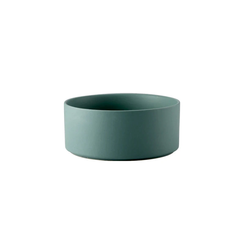 Double Cat Food Water Bowls with Stand Ceramic Pet Feeding Accessories Cats Small Dogs Eat Drink Supplies Puppy Feeder Bowl