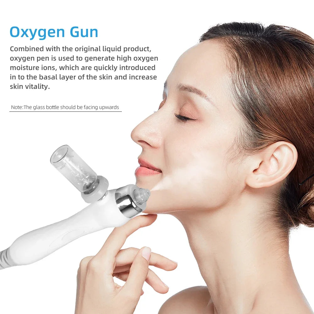 7in1Small Bubble Facial Machine Water Oxygen Jet Hydro Diamond Peeling Microdermabrasion Deep water replenishment Deep cleaning