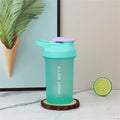 Portable 300ml Protein Powder Shaker Bottle Mixing Cup with Scale  LeakProof Water Bottle for Gym Outdoor Fitness Training Sport