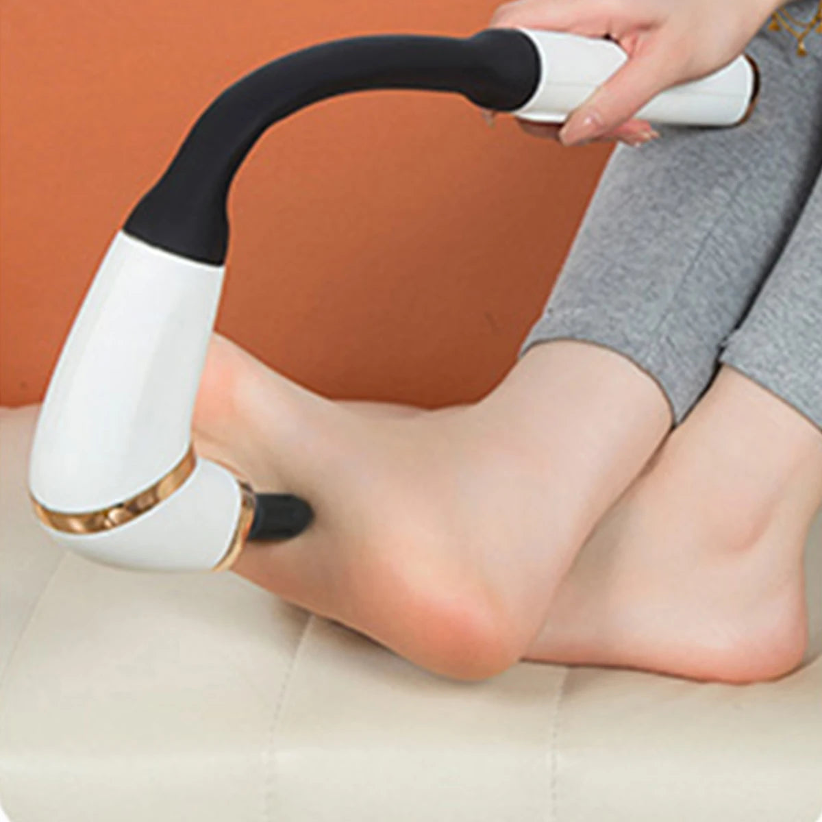 Massage Gun with Upgraded Extension Handle, Back Massager, Muscles/Neck/Shoulders/Waist/Legs Massager