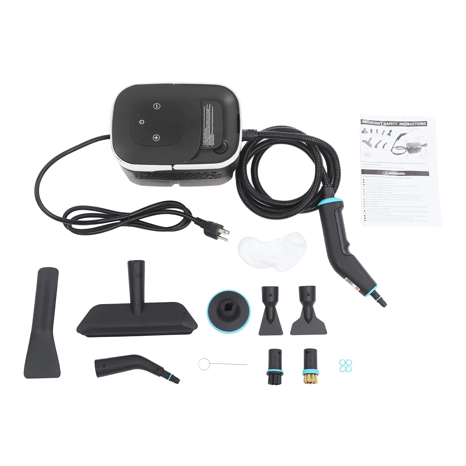 High Pressure Cleaning Steam Engine Steam Cleaner Portable Steam Cleaner Steam Cleaner With Various Nozzles 1500W