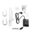 Rotisserie Grill Kit Automatic Rotating Motor 4W 2.5rpm/min 15kg Load Bearing Stainless-Steel Heavy-Duty Rotisserie Kit