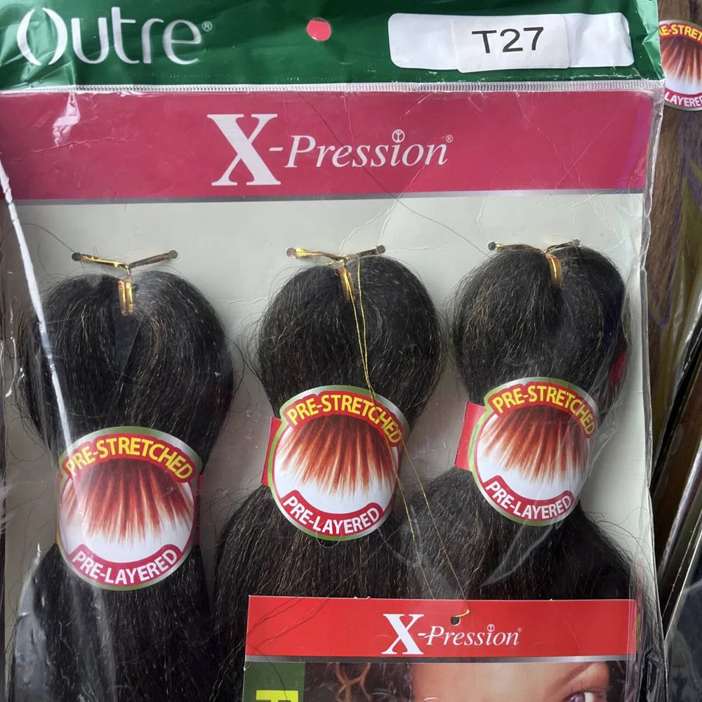 26 Inch 3Pcs/Lot Kanekalon Flame Retardant Yaki Synthetic Easy Synthetic Braiding Hair Extensions Kanekalon Jumbo Crochet Hair