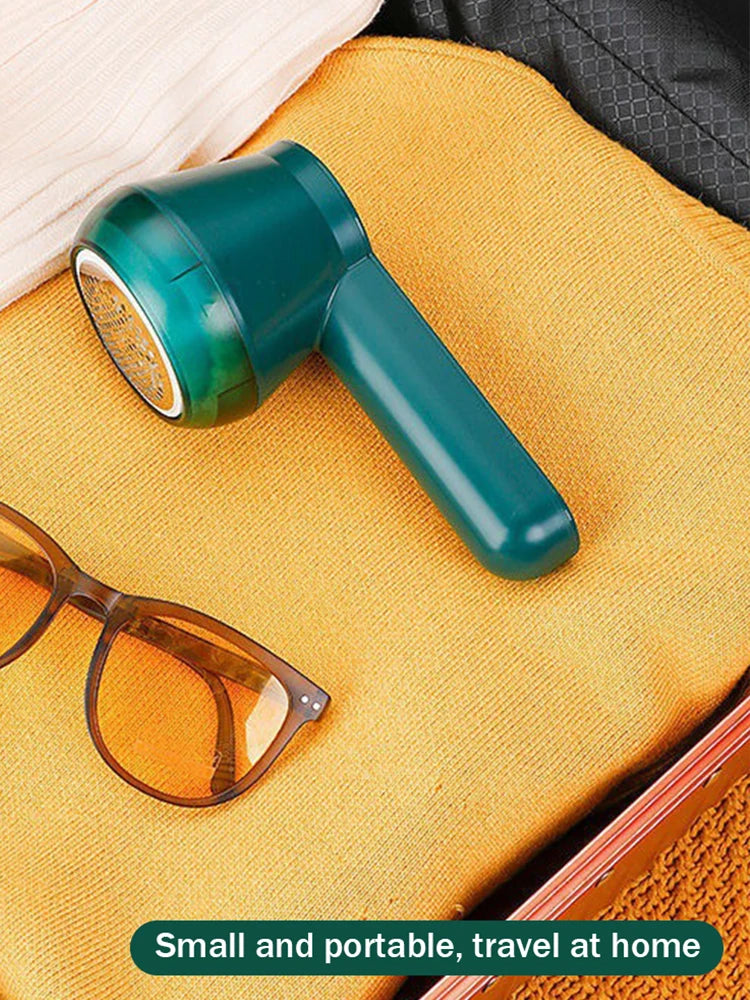 Electric Pellets Lint Remover Portable Clothes Shaver Cleaner 6-Leaf Blades Sweater Shaver Defuzzer for Home TravelHome Supplies