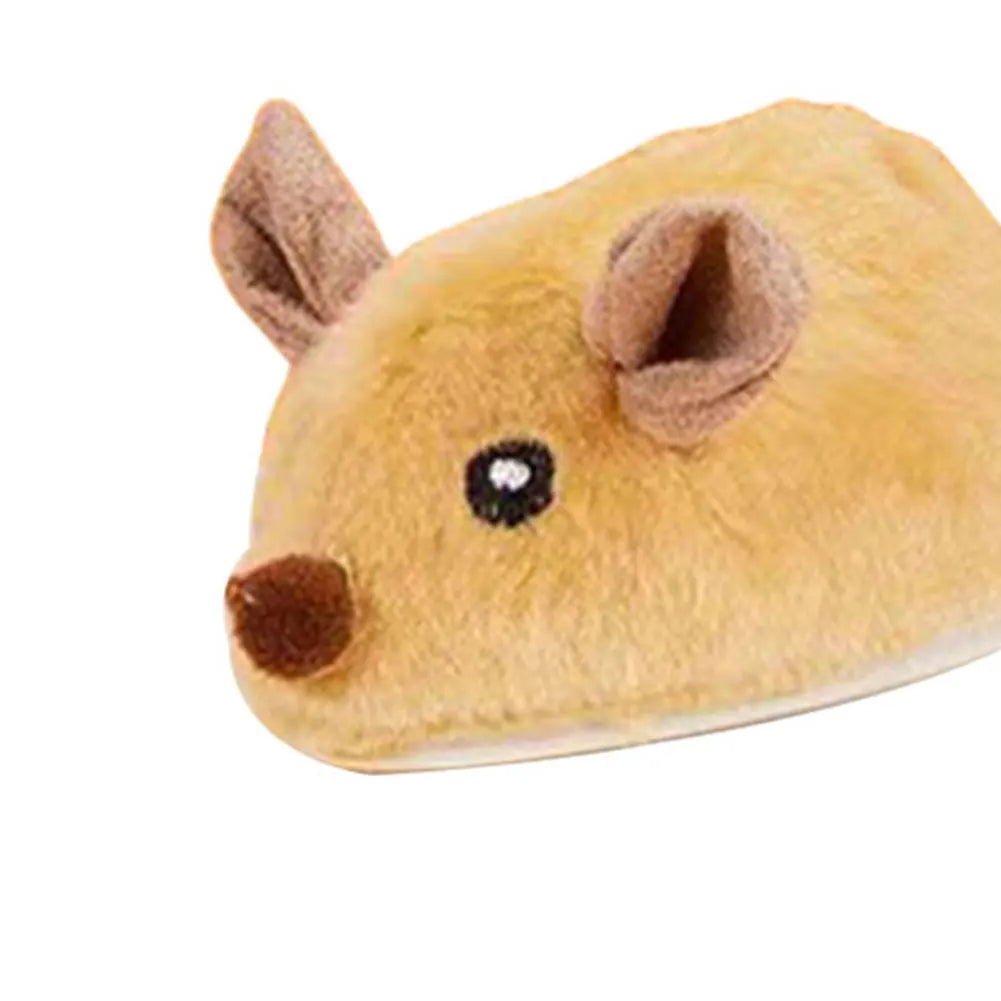 Interactive Cat Toy Electronic Mouse Moving Cat Toys Mice Moving Toy Moving Cat Mouse Toy for Cat Self Play Exercise