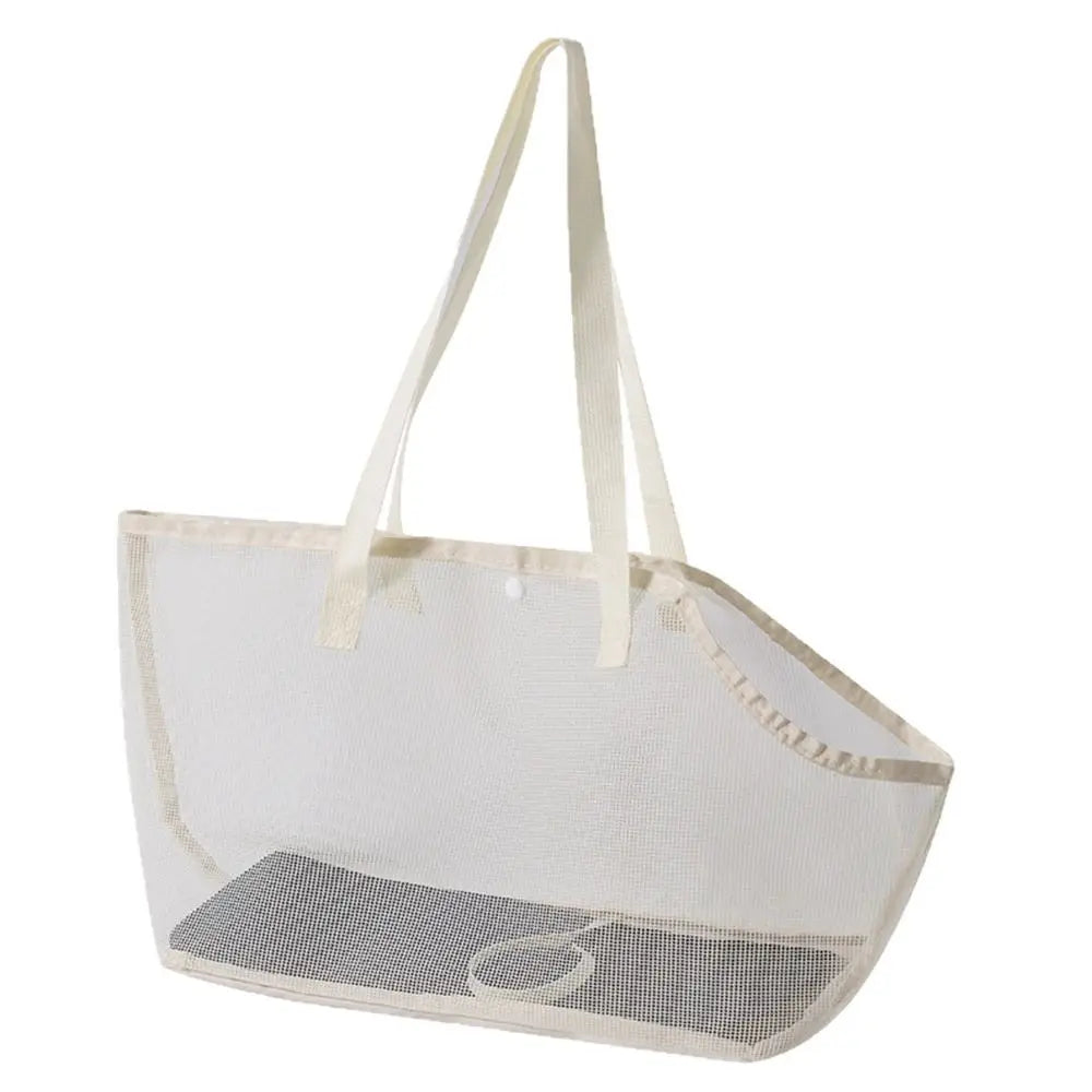 Portable Mesh Pet Carrier Bag Shoulder Crossbody Summer Use Foldable Pet Tote Comfortable Breathable Cat Carrier Tote