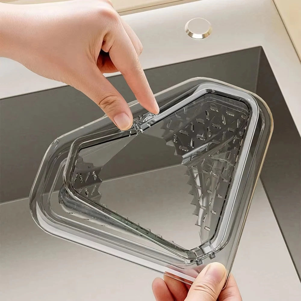Removable Bottom Cover Kitchen Sink Strainer Basket Magnetic Anti Leak Detachable Filter for Easy Cleaning Drain Basket Filter