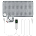 Winter Electric Heating Pad Blanket Soft Adjustable Temperature Levels 4 Timing Modes Shoulder Knee Legs Constant Warm Cushion