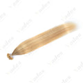 VEDES K Tip Hair Extensions Human Hair Keratin Pre Bonded Hot Fusion Nail Tip Balayage Natural Silky Straight Extensions 50G