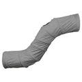Gray Foldable Cat Tunnel 3 Holes Kitten Drill Bucket Toys Indoor Pet Toy Catwalk Tubing