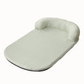 Breathable Spring Summer Cooling Large Dog Bed Ati-slip Cat Bed with Pillow Ice Silk Fabric Dog Bed for Small Dog Cushion Pet