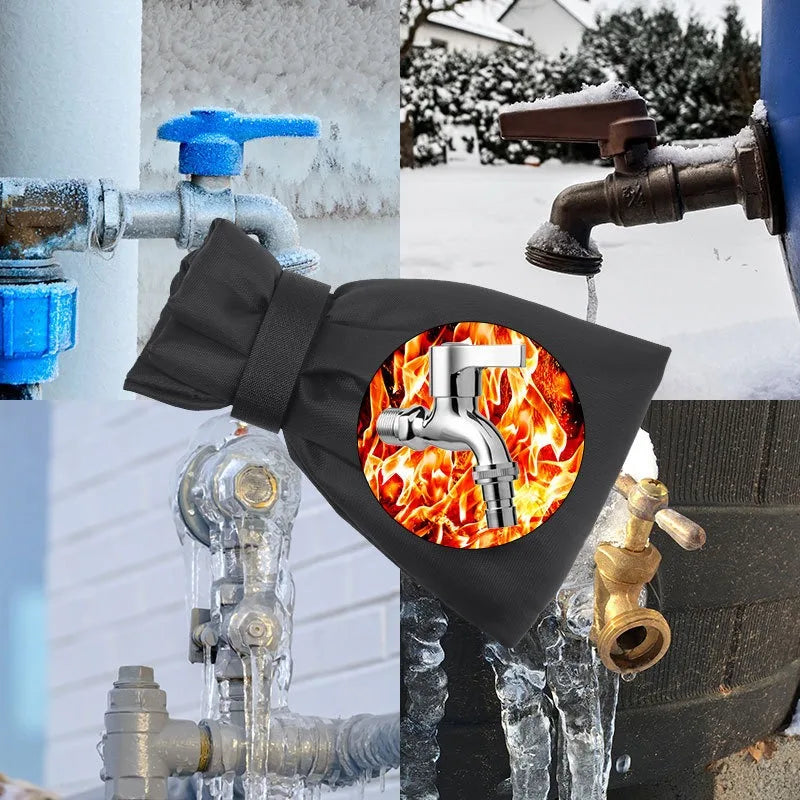 1-10PCS Outdoors Convenient Cover Faucet Anti Freeze Protection Useful Winter Sturdy Insulation Water Tap Yard Faucet Protector