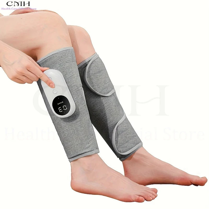 CMH Electric Leg Massager with 3 Modes - Air bag Compression for Calf Muscle Relax & Blood Circulation Boost women gifts