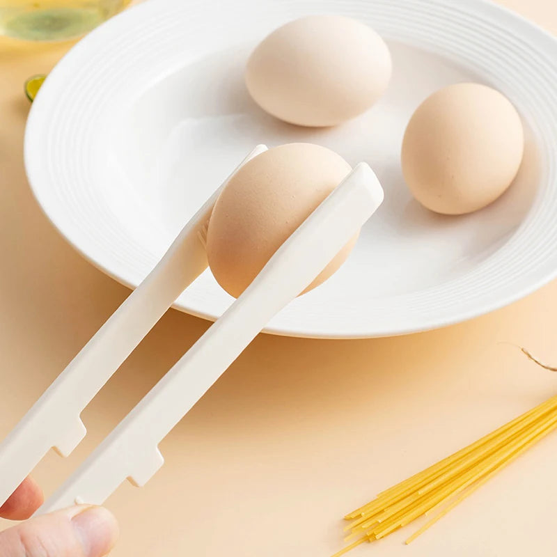 Silicone Grill Tongs Non-Stick Food Bread Clip Heat Resistant BBQ Salad Cooking Serving Clamp Steak Pasta Clip For Kitchen