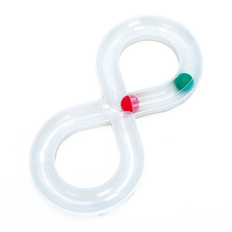 Household Cat Toy Turntable Teasing Set with Small Tunnel Sports Stick for Cats Practice Focus Nature Pet Supplies
