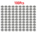 100Pcsk 5x8x2.5mm Metal Shielded Ball Bearing Steel Bearings MR85ZZ Bearings