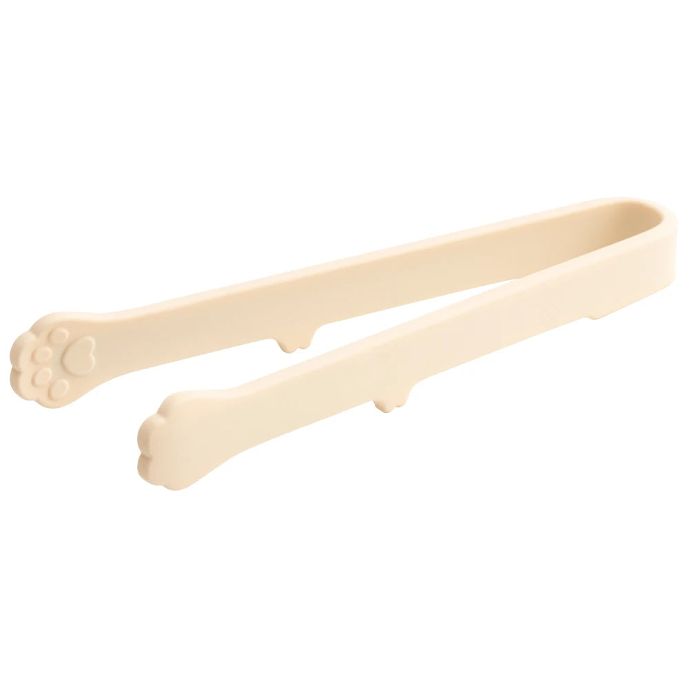 Silicone Food Tongs Non-slip Kitchen Cooking Clip BBQ Salad Serving Tong Heat Resistant Bread Toast Clamp Kitchen Accessories To