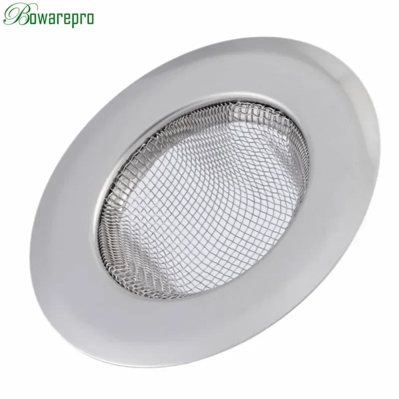 bowarepro 11/9/7cm  Shower Steel Bath Her Catcher Stopper Shower Drain Hole Filter Trap Metal Sink Strainer Bathroom Plug Filter
