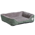 S-3XL 9 Colors Winter Paw Pet Sofa Dog Beds Waterproof Bottom Soft Fleece Warm Cat Bed House dog bed for small and large dogs