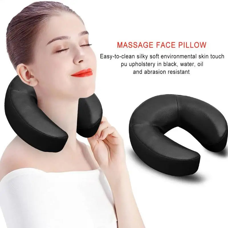 U shaped Spa Master Massage pillow Universal Headrest Face Cushion For Massage Table Face Down And Up Pillow