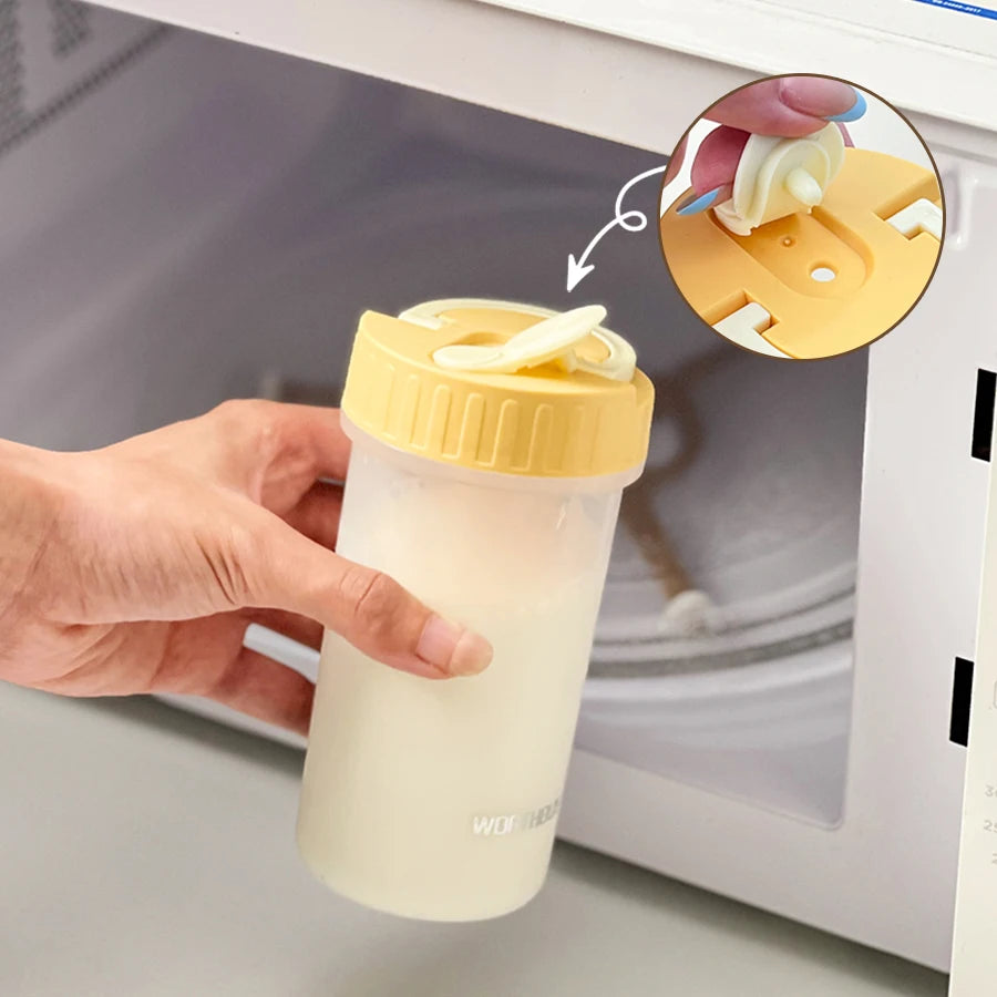 Clear Plastic Water Cup Tumbler Outdoor Portable Heat-Resistant Drinking Cup For Students Leak Proof Juice Beverage Coffee Cup