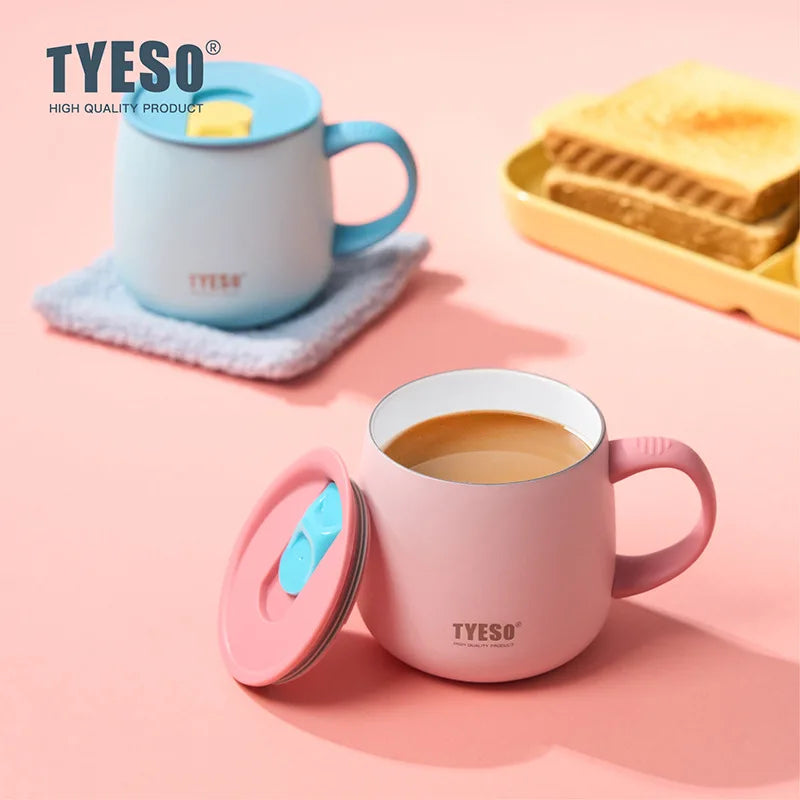 355ml Super Strong Vacuum Insulated Stainless Steel Table Mug Ceramic Coating BPA Free Keep Cold Hot Beverages All Day Leakproof