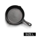 Cast Iron Frying Pan 14/16/20cm Non-stick Fried Steak Pot Egg Pancake Skillet for Gas Induction Cooker Universal Cookware