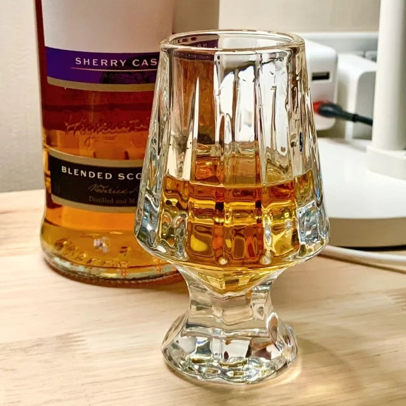 High-end Whisky Fragrant Cup, Household Girls Tasting Glass, Light Luxury High-end Crystal Glassware Foreign Wine Drinkware