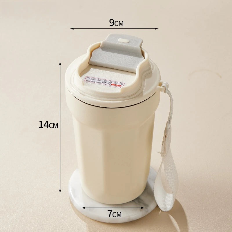 Smart Temp Display Stainless Steel Tumbler Vacuum Insulated Coffee Cup Travel Mug for Tea Thermos Cups Thermal Hot Water Bottle