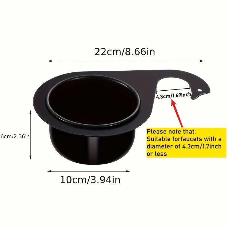 Stainless Steel Sink Strainer-Elegant Curved Design,Easy-to-Clean Draining Rack Perfect Kitchen Accessory Birthday Gift Suitable
