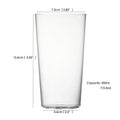 Ultra Light Water Glass Cup, Juice Glasses Collins Glass Cocktail Glass