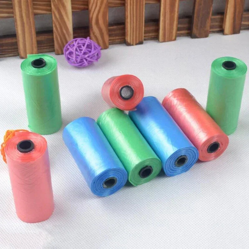 10Rolls Pet Poop Bags Dog Cat Eco-Friendly Waste Pick Up Clean Bag Pet Accessories