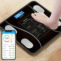 Intelligent Digital Body Scale With Backlit LED Display Screen,Weighing Up To 400 Pounds,Ideal for Weight Management & Fitness