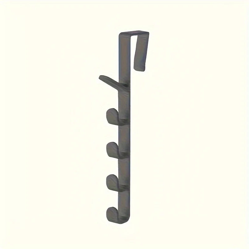 Space-Saving Over Door Hanger Multifunctional Sturdy for Bedroom Clothes Bags Storage