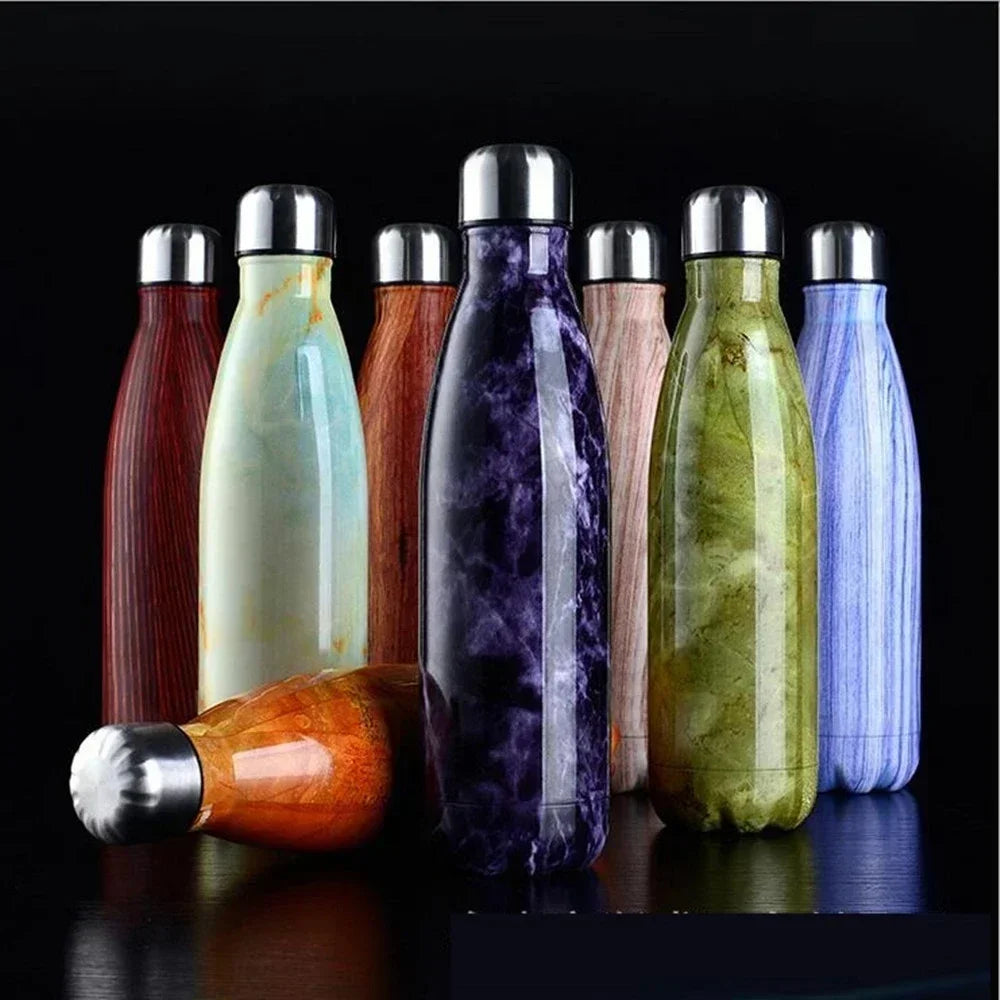 500/1000ml Double-Wall Insulated Vacuum Flask Stainless Steel Thermos Water Bottle Cola Water Beer for Sport Bottle