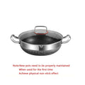 316 Stock Pot Pan Stainless Steel Frying Pan Food Grade Non Stick Pan Honeycomb Pot Bottom Induction Cooker Gas Stove General
