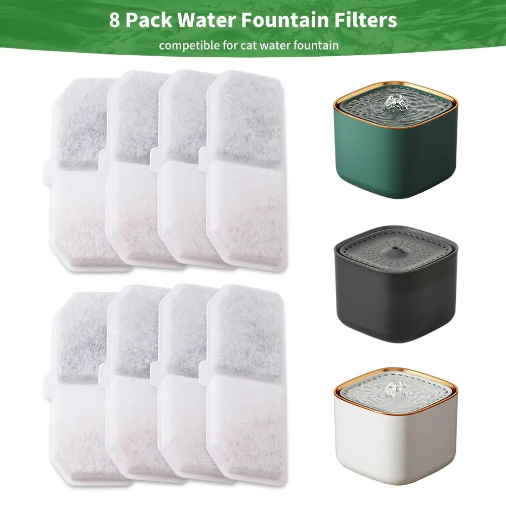 Cat Water Fountain Filter cotton Smart Automatic Pet Dog Water Dispenser Filtrin cotton Replacement Dog Feeder Cat Drink Filter