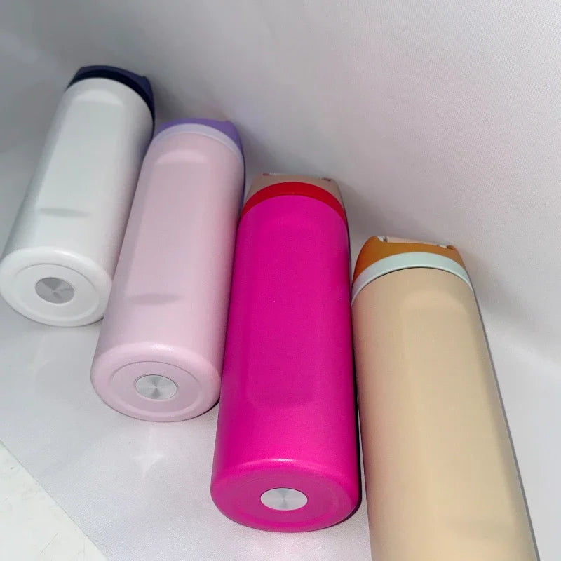 Best-selling Fruit Car Cup Stainless Steel Insulated Cup Large-capacity Portable Handheld Sports Exclusive Water Cup