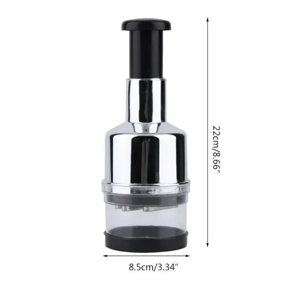 Vegetable Fruit Salad Onion Garlic Food Hand Chopper Cutter Slicer Peeler Dicer