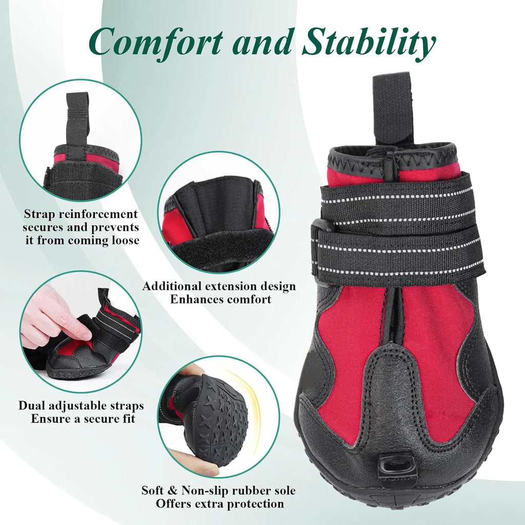 Drops Foot Brace No Knuckling Boot Brace For Dog Hard Anti-Skid Sole For Outdoor-Adventures