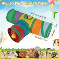 Interactive Small Pet Collapsible Tunnel Toy with Play Ball for Entertainment and Relieve Boredom Pet Toy for Hamster Guinea Pig