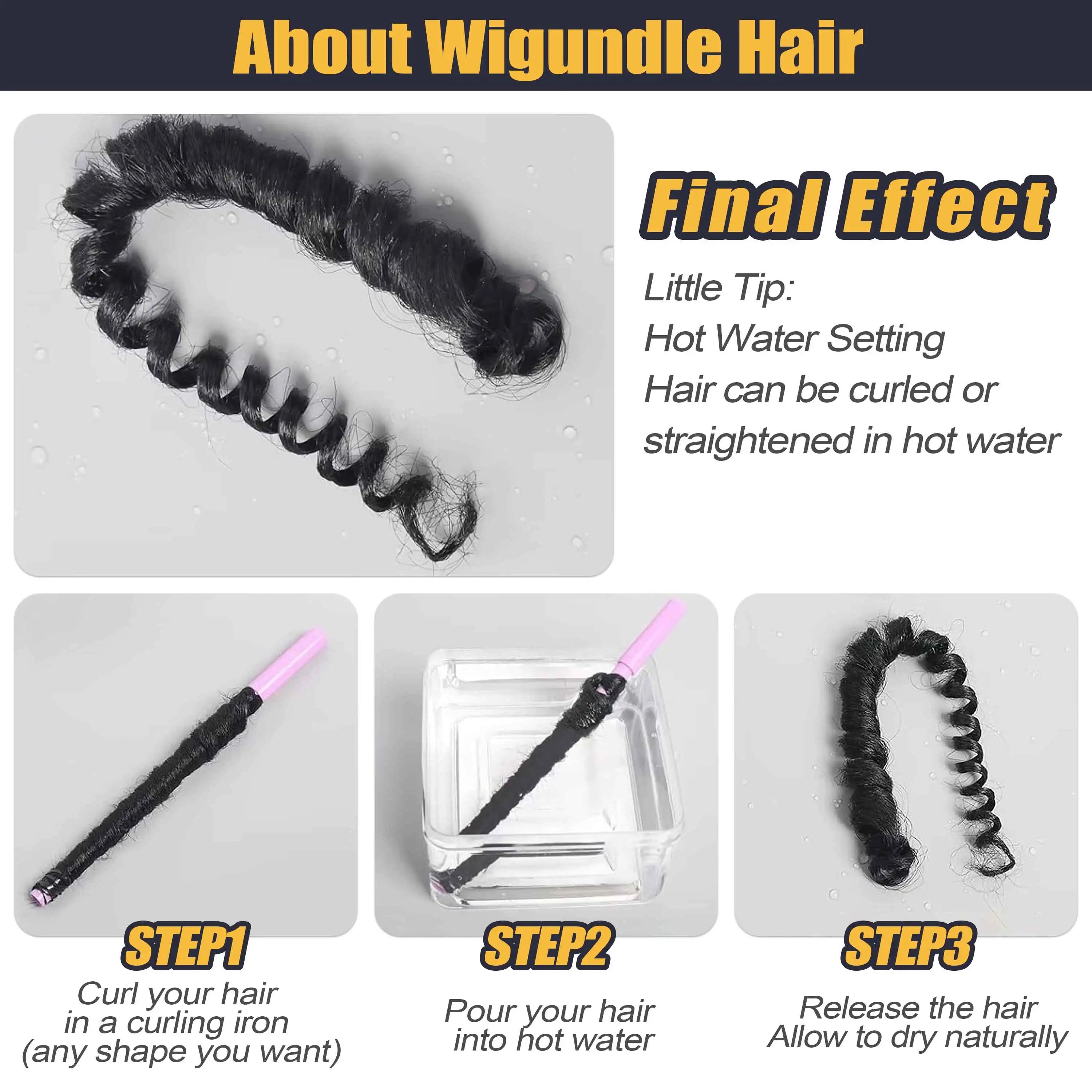Easy Braids Hair Extensions for Women Box Twist Crochet Hair EZ Pre stretched Braiding Hair Flame Retardant Synthetic Wigundle