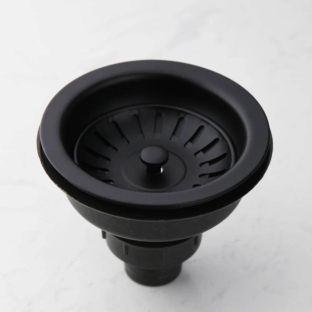 YANKSMART High-Quality Kitchen Sink Stainless Steel Dish Drainer Strainer Stopper Combo Kit Drainage Waste Set SUS304 Filter