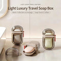1pc Portable Travel Soap Box with Lid, Portable Sealed Drain Soap Container, Suitable for Travel and Outdoor Leisure.
