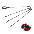 Dog Harness Leash Collar Small Puppy Accessories Pet Traction Wear-resistant Multi-head Dog Leash One-to-two Traction Rope