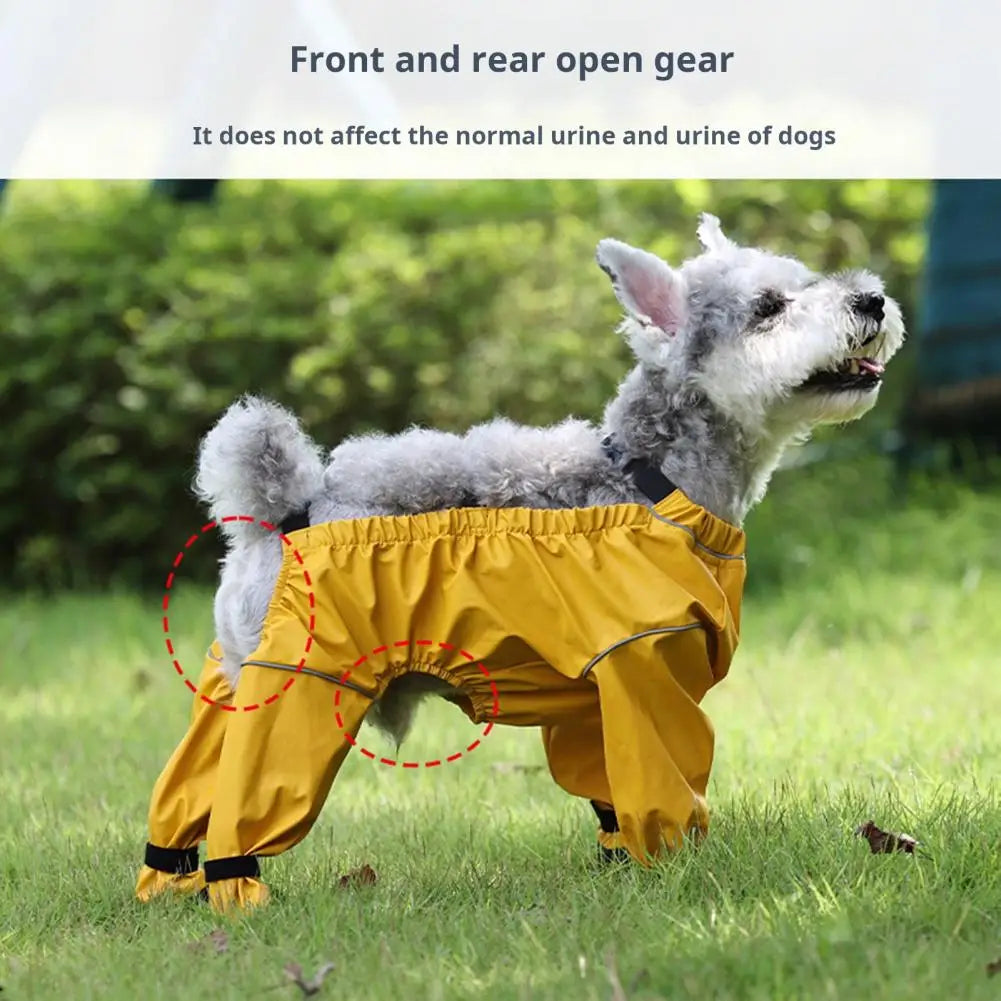 Dog Shoes Leggings Dirty-Proof Suspender Boot Waterproof Dog Pant Anti-Slip Pet Paws Protector for Outdoor Walking Hiking