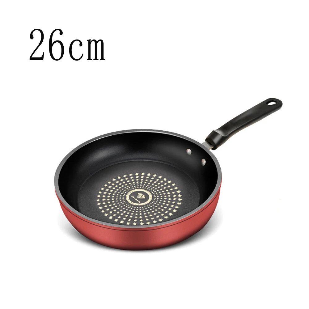 26cm Cast Iron Omelette Pan Multi Functional Non-Stick Frying Pans Easy To Clean Gas Stove Compatible Kitchen Cooking Utensils